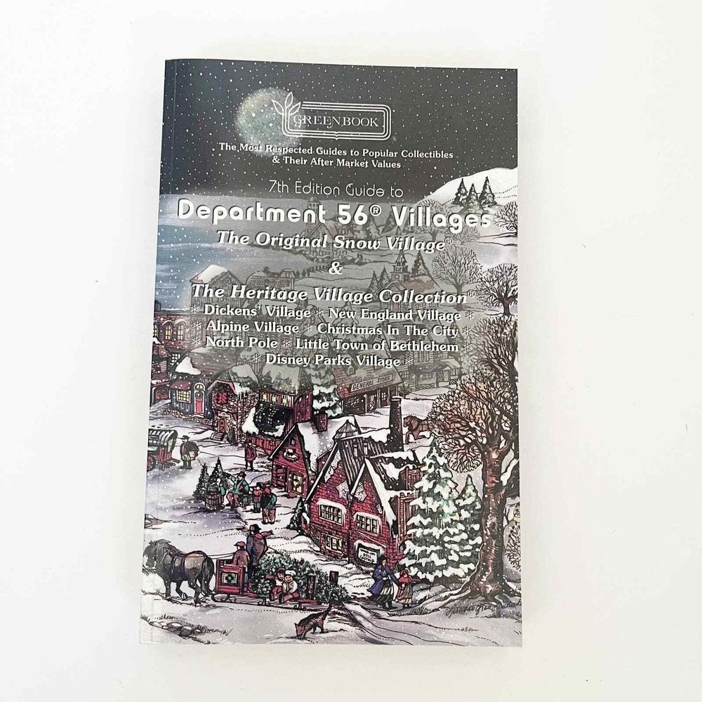 VTG Greenbook 7th edition‎ guide to department 56 villages